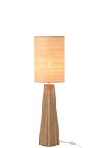 J-LINE TAFELLAMP UMBRELLA AILANTHUSHOUT NATUREL KLEIN - Tuincentrum Lopik