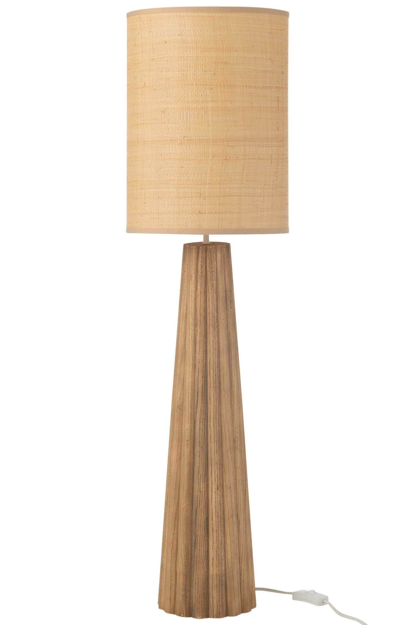 Tafellamp Paraplu Ailanthus-hout Naturel Groot - Tuincentrum Lopik