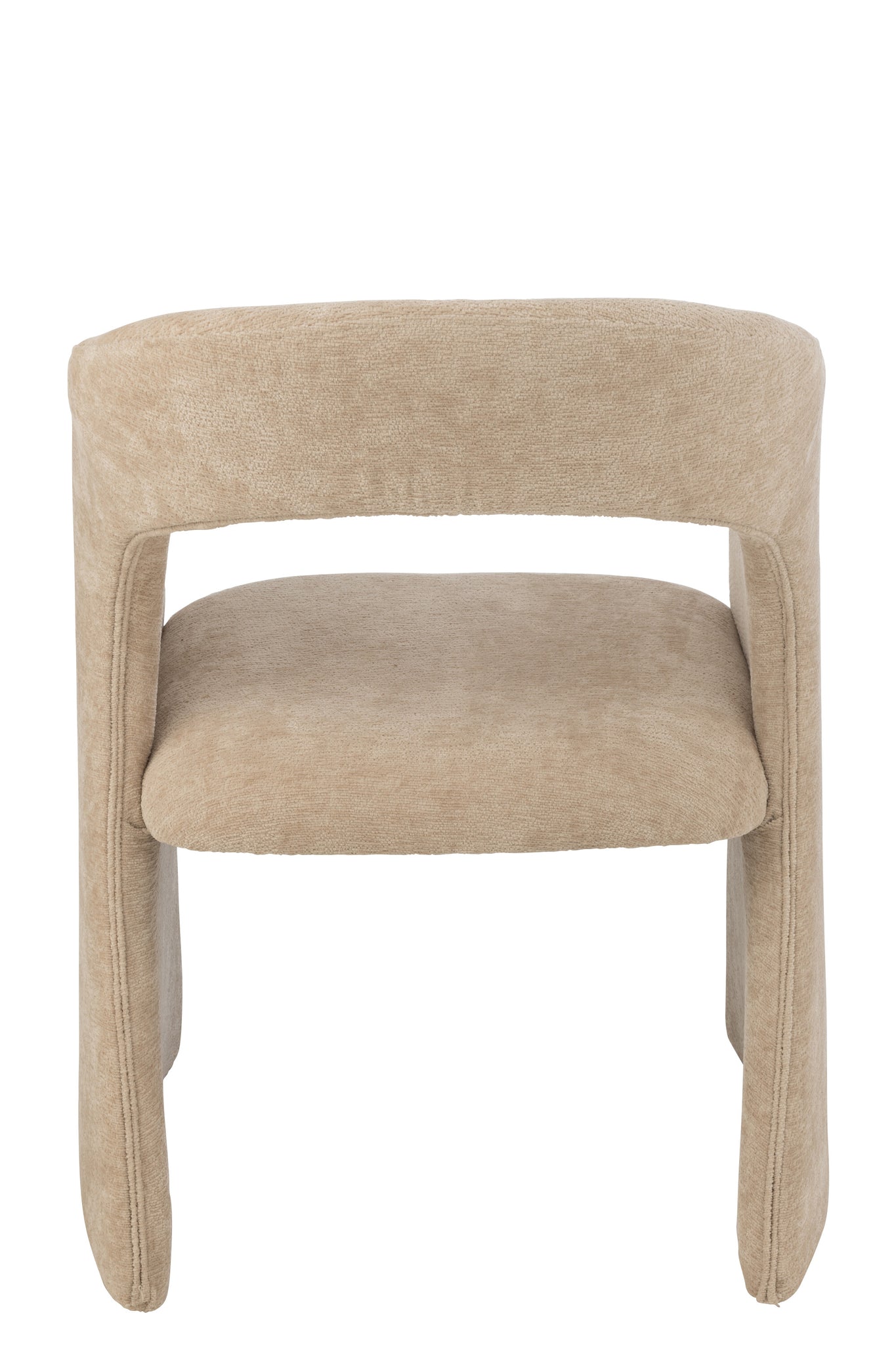 J-LINE ANISE STOEL TEXTIEL BEIGE - Tuincentrum Lopik