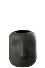 Vase Noe Glass Black Small - Tuincentrum Lopik