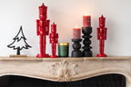 Nutcracker Resin Shiny Red Medium Assortment Of 2 - Tuincentrum Lopik