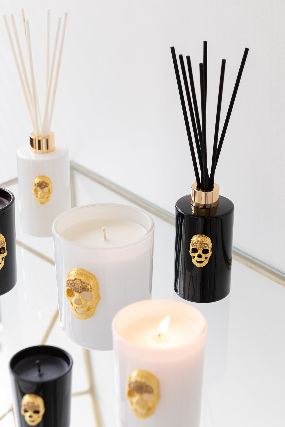Scented Candle Skull Nuit Blanche Large-65Hours - Tuincentrum Lopik