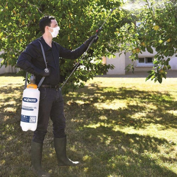  STANDARD DRUKSPUIT 10 LITER  + ONKRUIDKAP