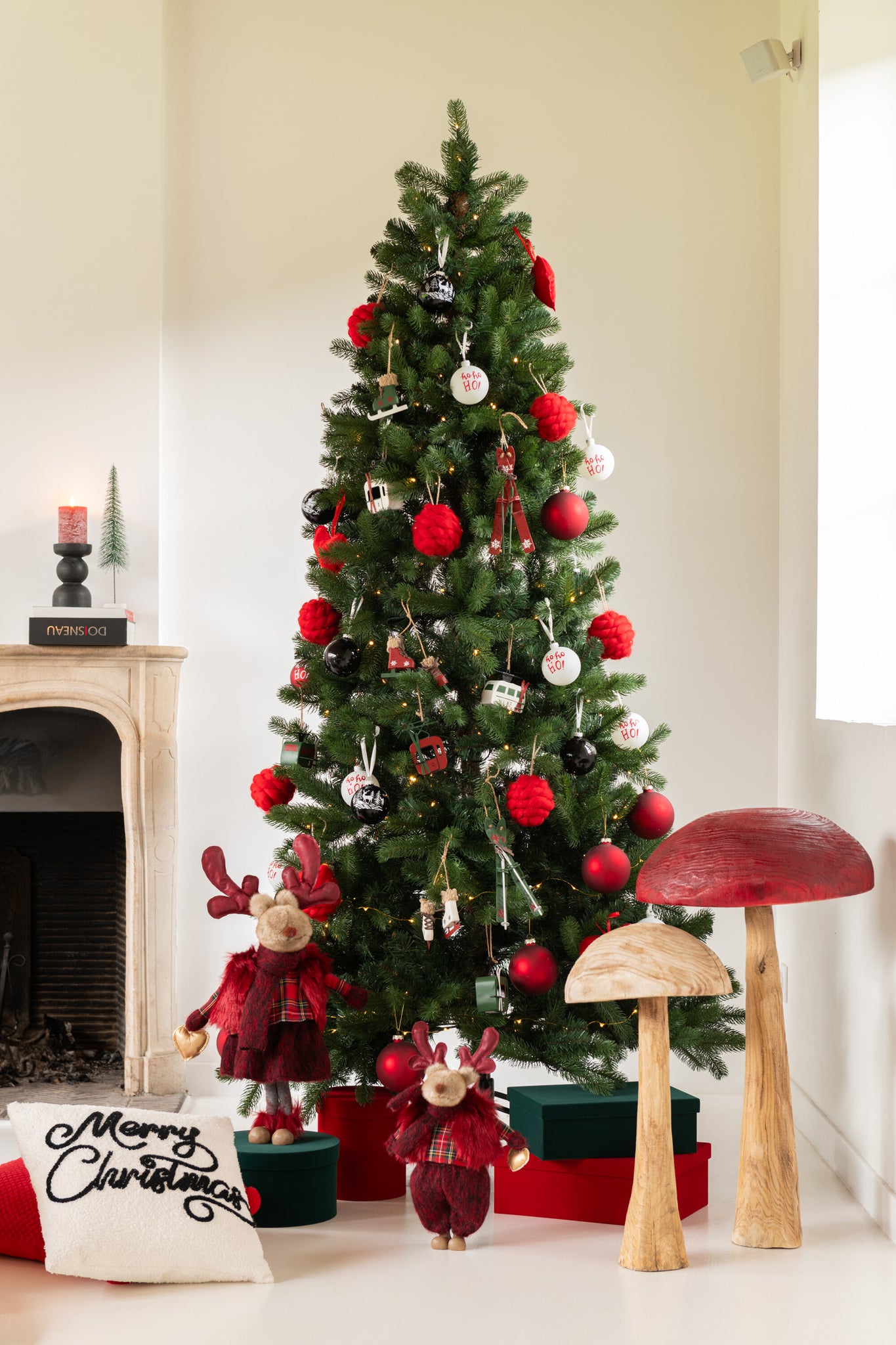 J-LINE KERSTBOOM + LEDS EXTRA PLASTIC GROEN - Tuincentrum Lopik