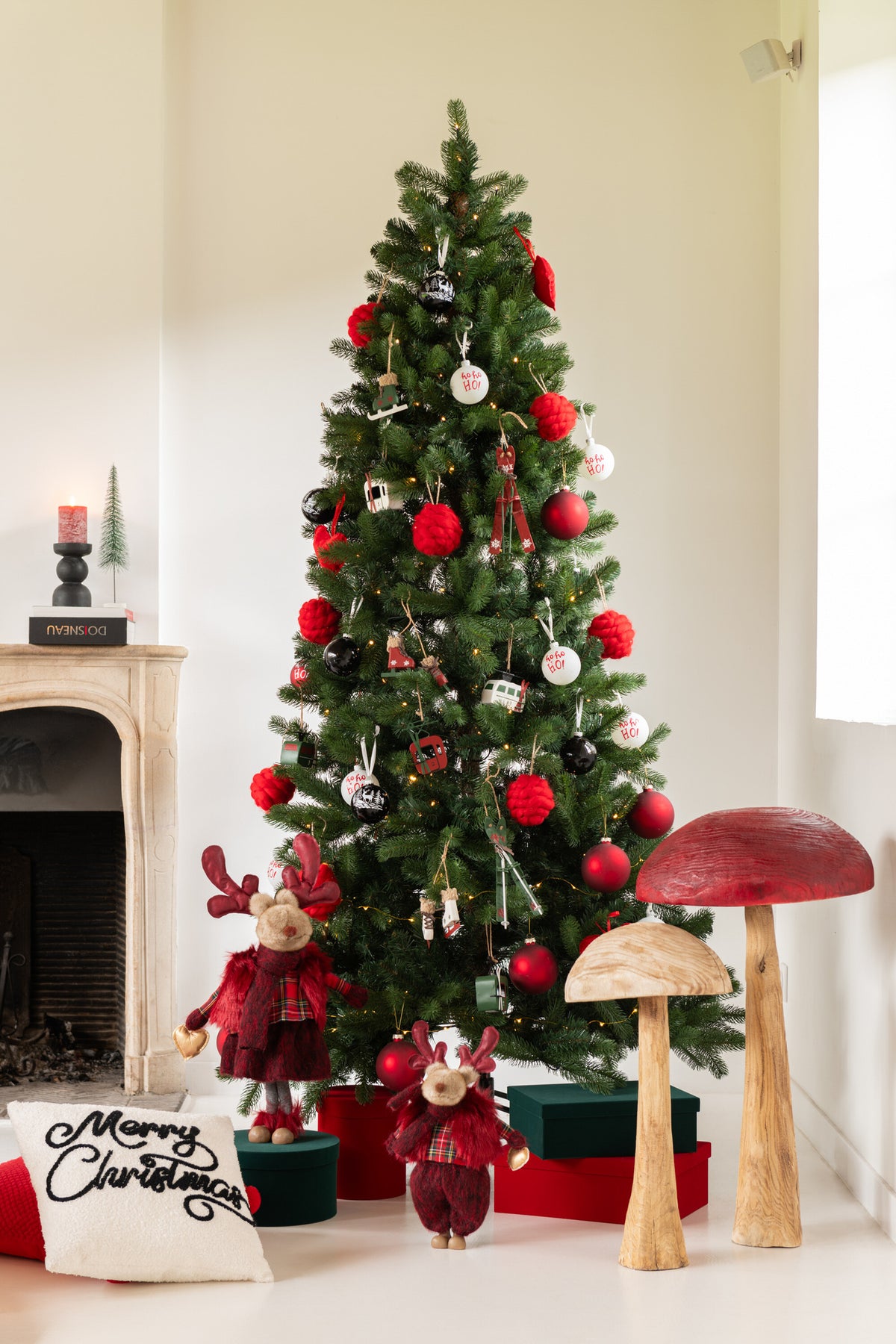 J-LINE KERSTBOOM + LEDS EXTRA PLASTIC GROEN - Tuincentrum Lopik