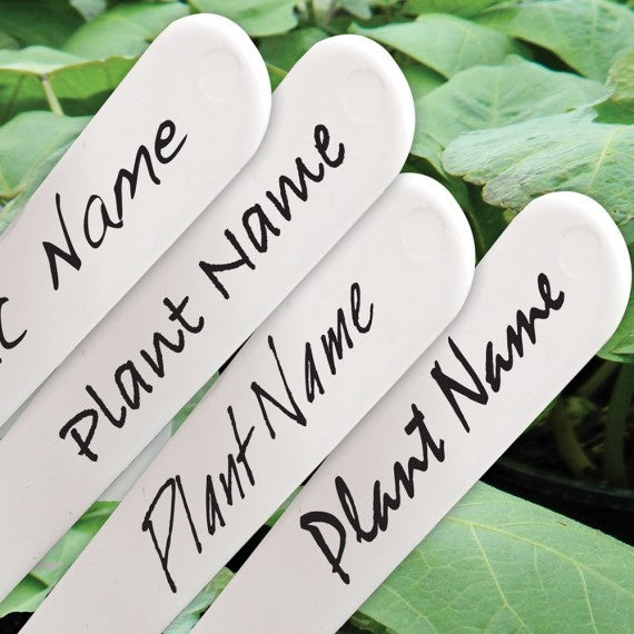 WATERBESTENDIGE PLANTENLABEL STIFT ZWART