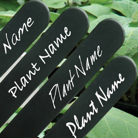 WATERBESTENDIGE PLANTENLABEL STIFT WIT