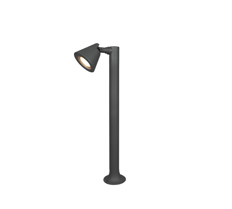TRIO PADLAMP KAVERI ALUMINIUM ANTRACIET 60,5 CM