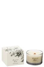 J-Line Geurkaars Bergamot Wood Sojawas Klein - 50H - Tuincentrum Lopik