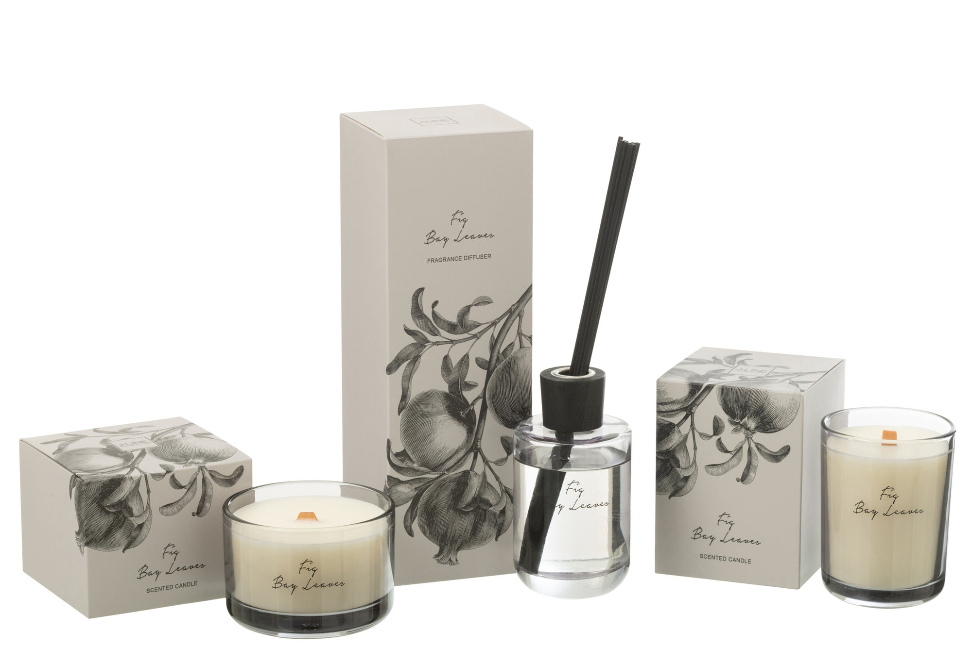 J-LINE GEUROLIE FIG BAY LEAVES 180ML  - Tuincentrum Lopik