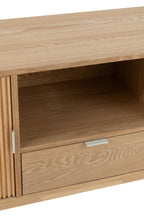 J-LINE DRESSOIR ROUNDED MDF/GRENENHOUT NATUREL SMALL - Tuincentrum Lopik