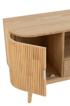J-LINE DRESSOIR ROUNDED MDF/GRENENHOUT NATUREL SMALL - Tuincentrum Lopik