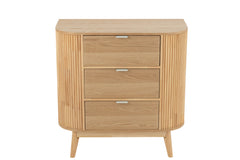 J-LINE KAST ROUNDED MDF/GRENENHOUT NATUUR LARGE - Tuincentrum Lopik