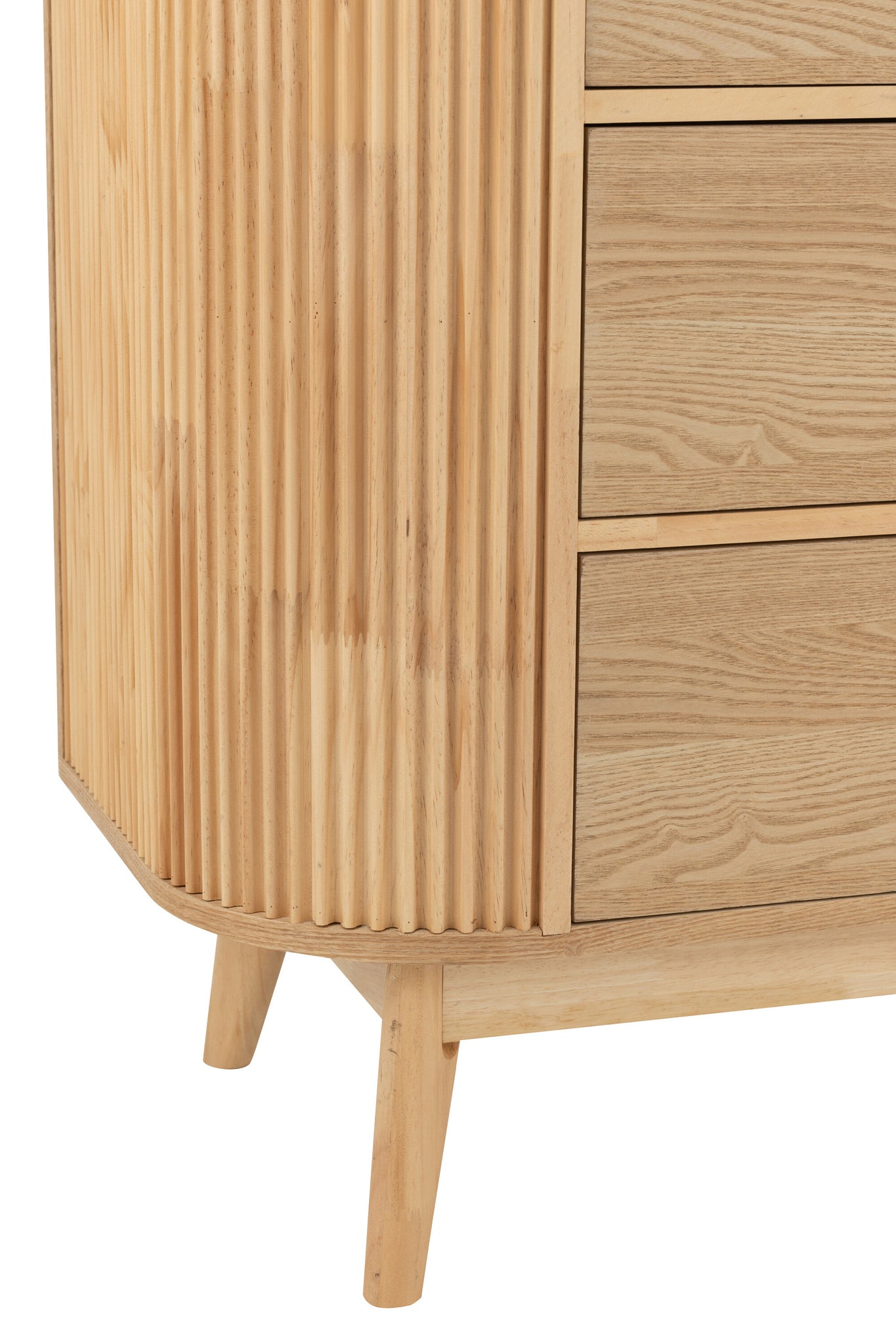 J-LINE KAST ROUNDED MDF/GRENENHOUT NATUUR LARGE - Tuincentrum Lopik