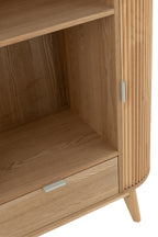 J-LINE WANDREK ROUNDED MDF/GRENENHOUT NATUUR - Tuincentrum Lopik