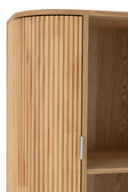 J-LINE WANDREK ROUNDED MDF/GRENENHOUT NATUUR - Tuincentrum Lopik