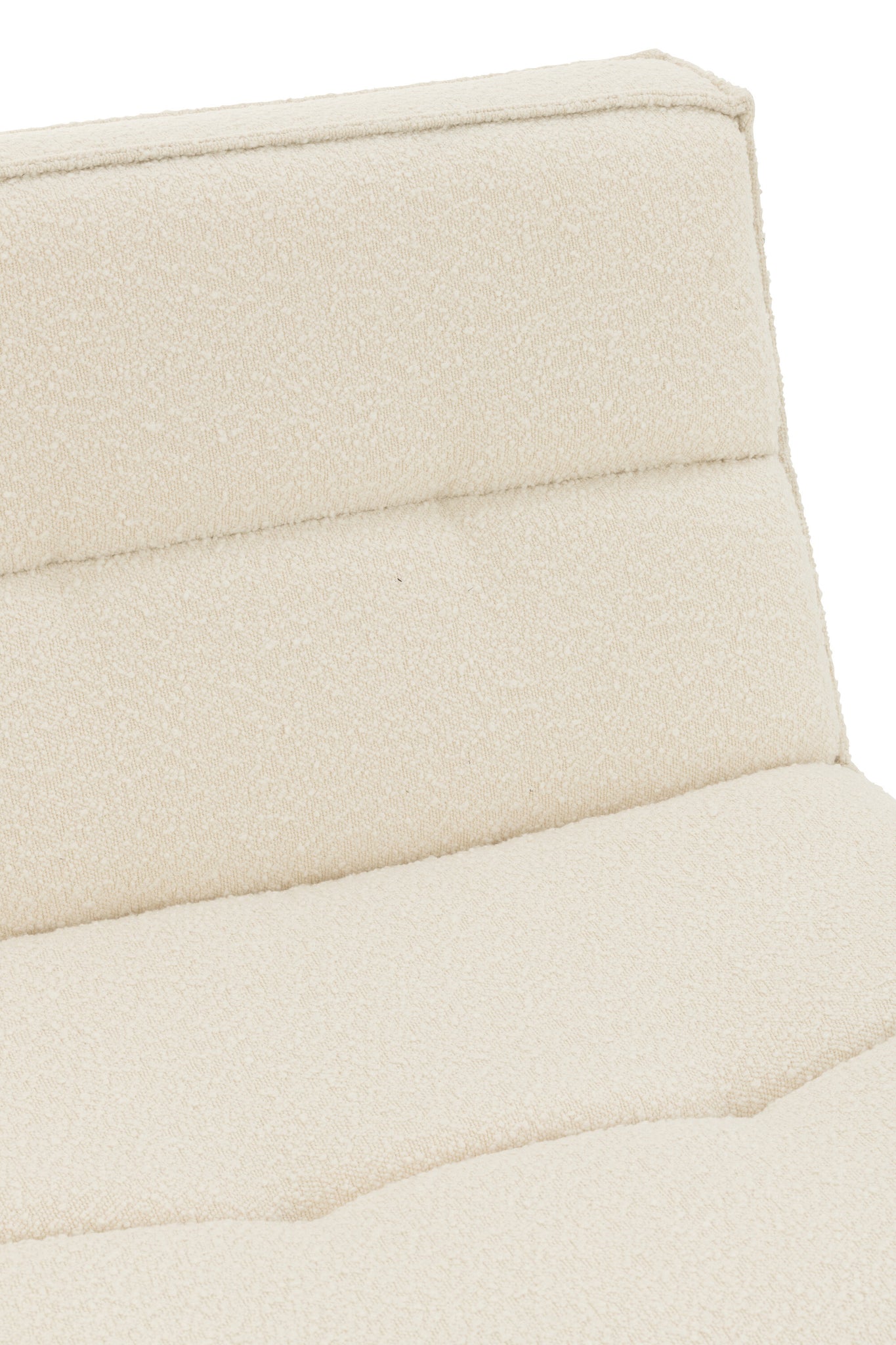 J-LINE VIERKANTE DRAAIFAUTEUIL, POPULIERENHOUT/SCHUIM, CRÈME - Tuincentrum Lopik