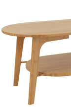 Salontafel Vierkant Bamboe Natuurlijk - Tuincentrum Lopik