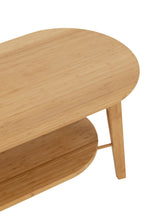 Salontafel Vierkant Bamboe Natuurlijk - Tuincentrum Lopik