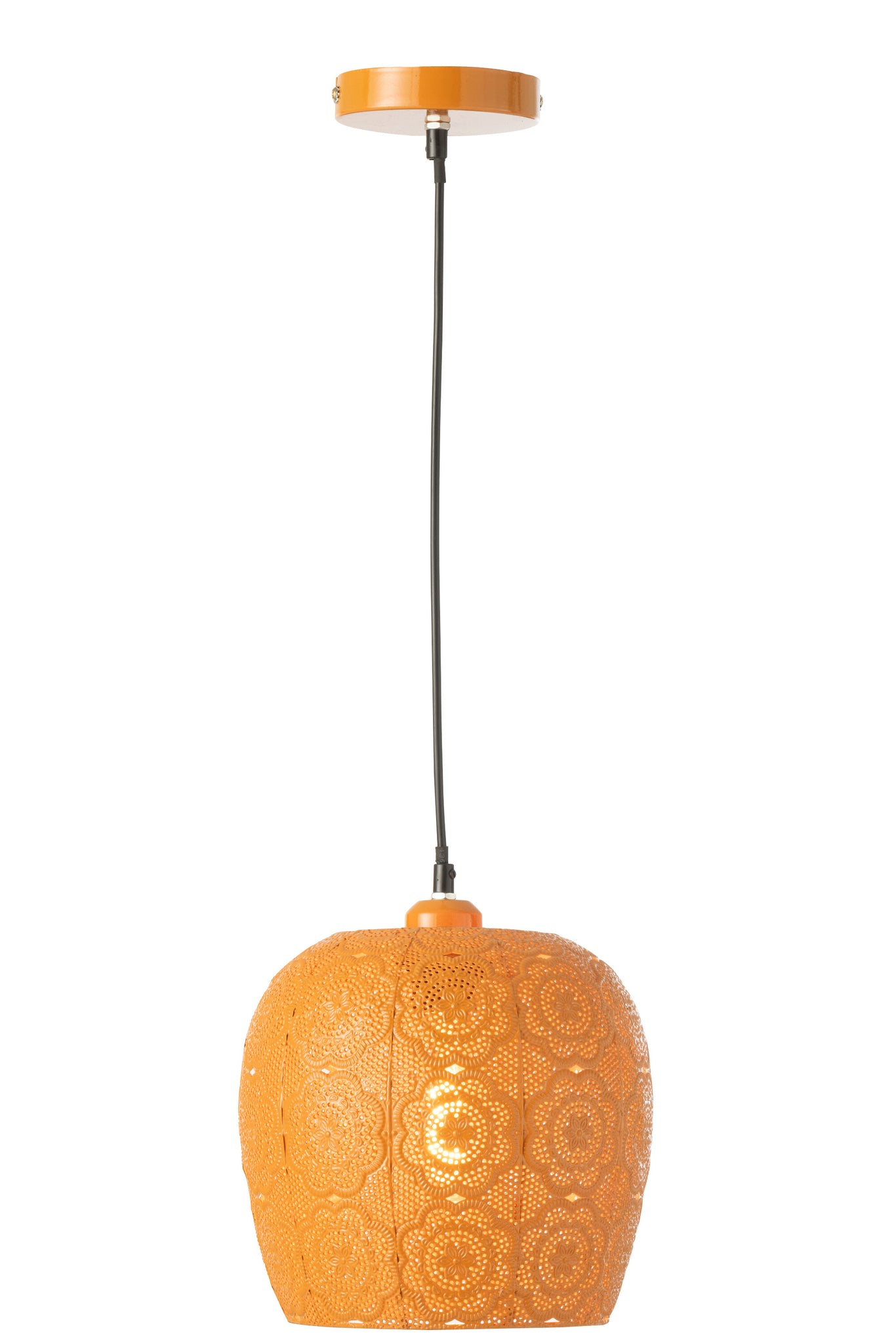 J-LINE HANGING LAMP ALIVE METAL ORANGE LARGE - Tuincentrum Lopik