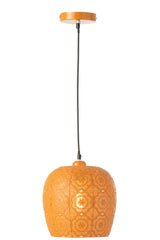 J-LINE HANGING LAMP ALIVE METAL ORANGE LARGE - Tuincentrum Lopik