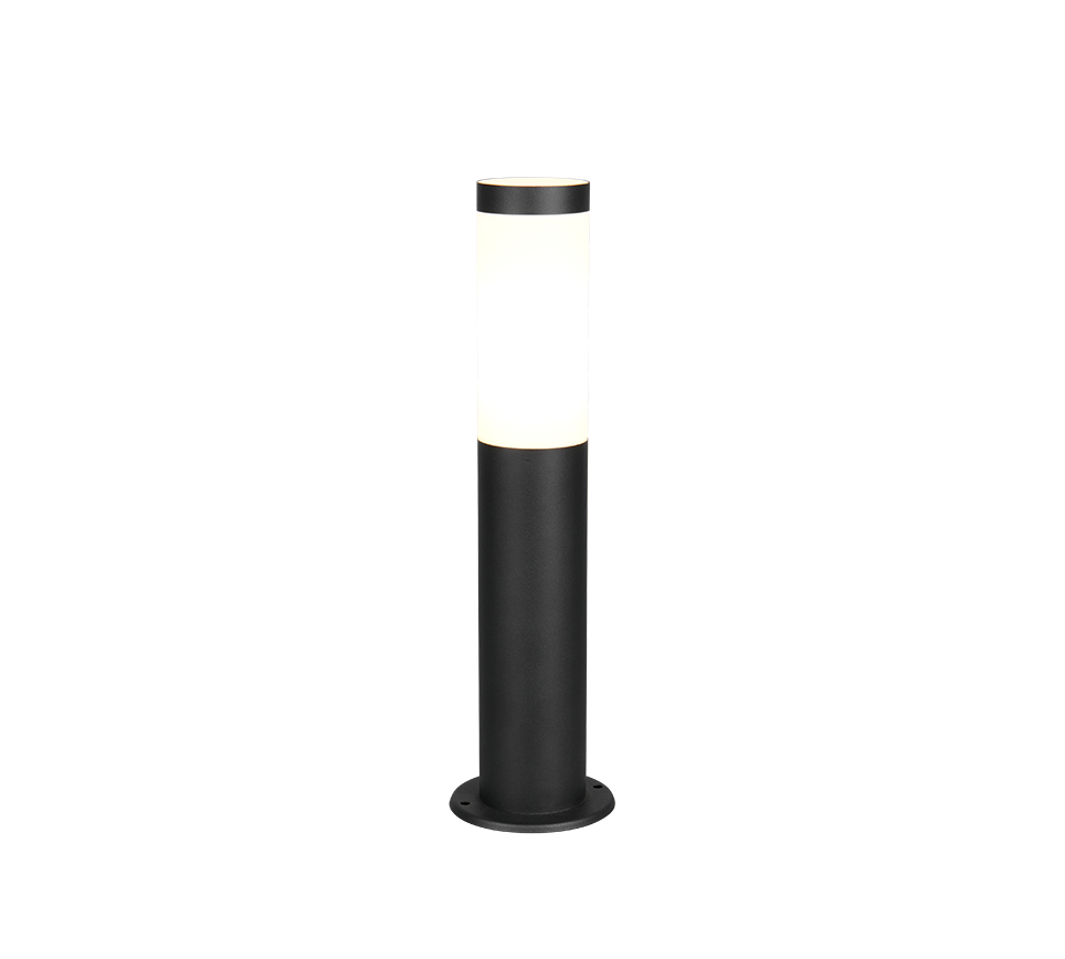 TRIO PADLAMP TRIOTO RVS MAT ZWART 45 CM