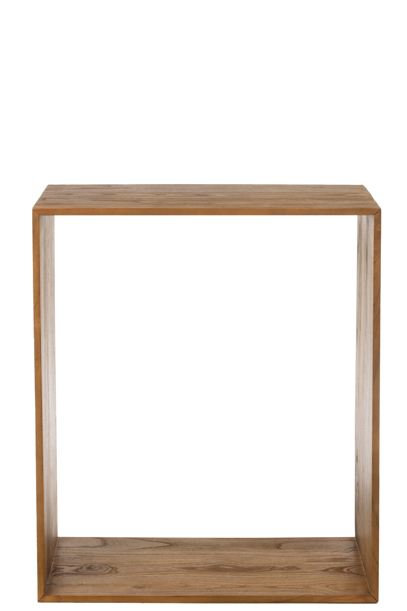 J-LINE WANDREK CUBE HOUT BRUIN - Tuincentrum Lopik