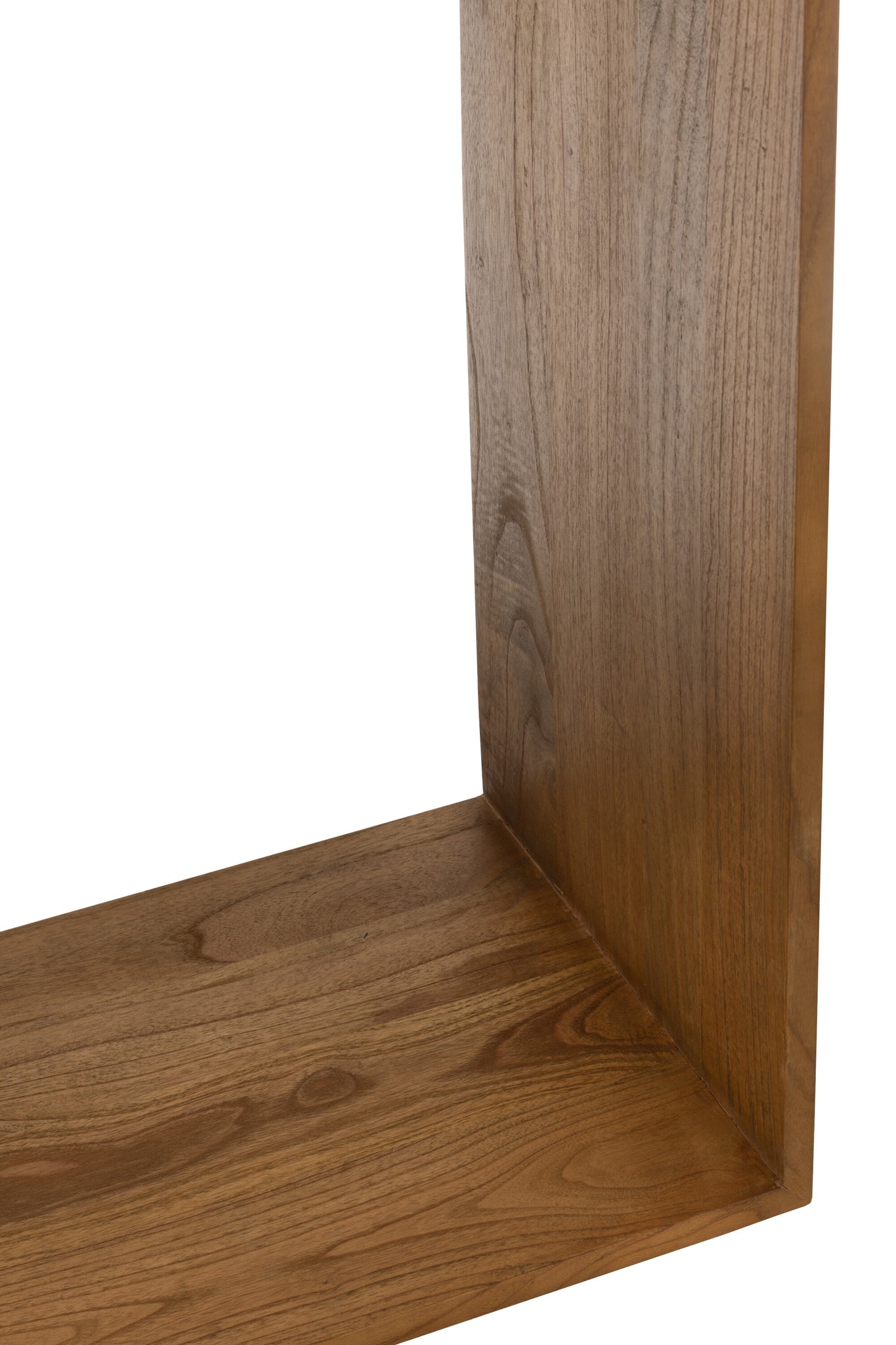 J-LINE WANDREK CUBE HOUT BRUIN - Tuincentrum Lopik