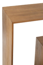 J-LINE WANDREK CUBE 2-DELIG HOUT BRUIN - Tuincentrum Lopik