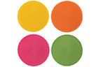 J-LINE PLACEMAT ROUND PAPER MIX (SET VAN 4) - Tuincentrum Lopik