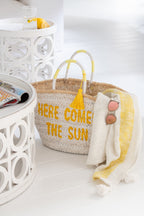 J-LINE STRANDTAS SUMMER QUOTES MAÏSBLADEREN MIX ASSORTIMENT VAN 3 - Tuincentrum Lopik