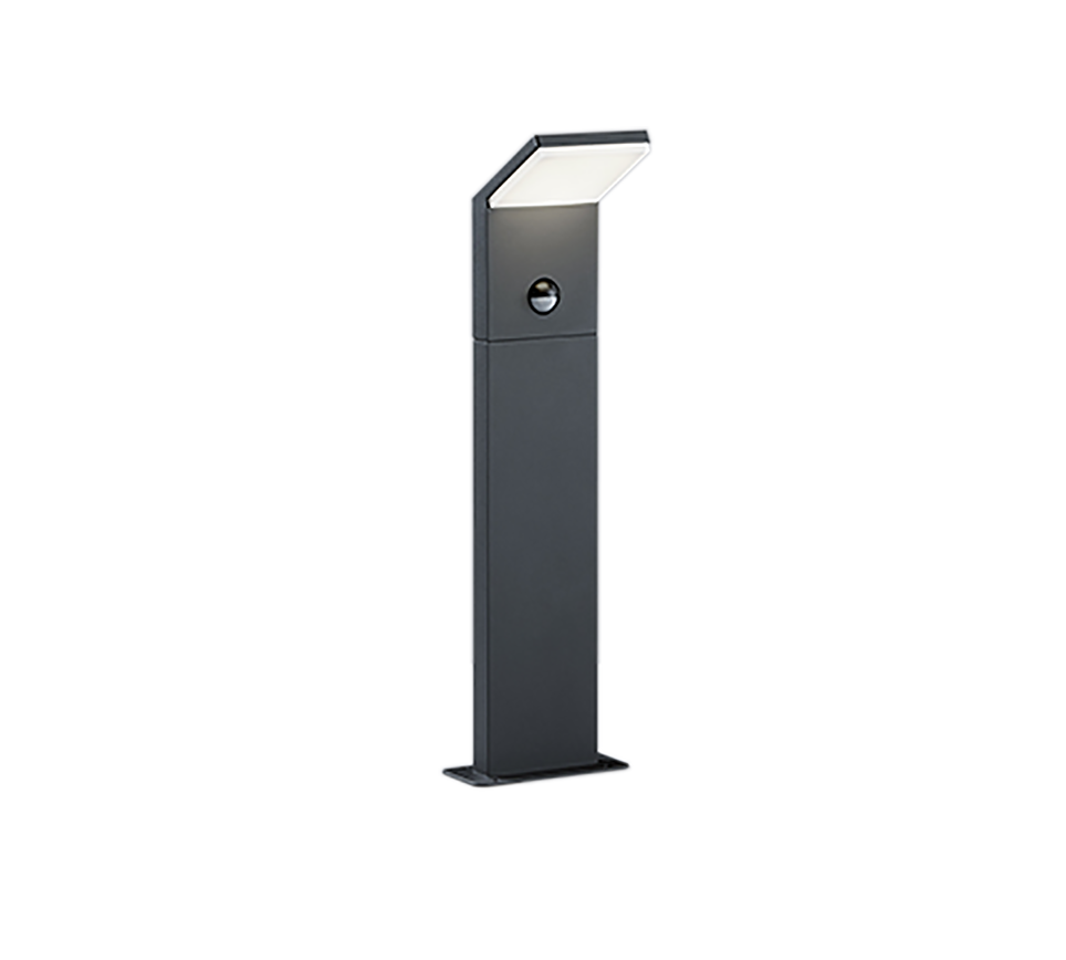 TRIO PADLAMP PEARL LED MET BEWEGINGSSENSOR ANTRACIET 50 CM