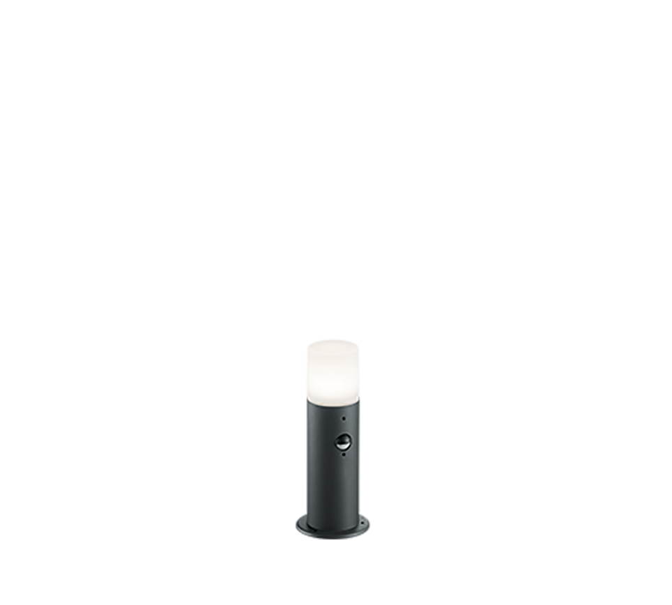 TRIO PADLAMP HOOSIC MET BEWEGINGSSENSOR ANTRACIET 30 CM