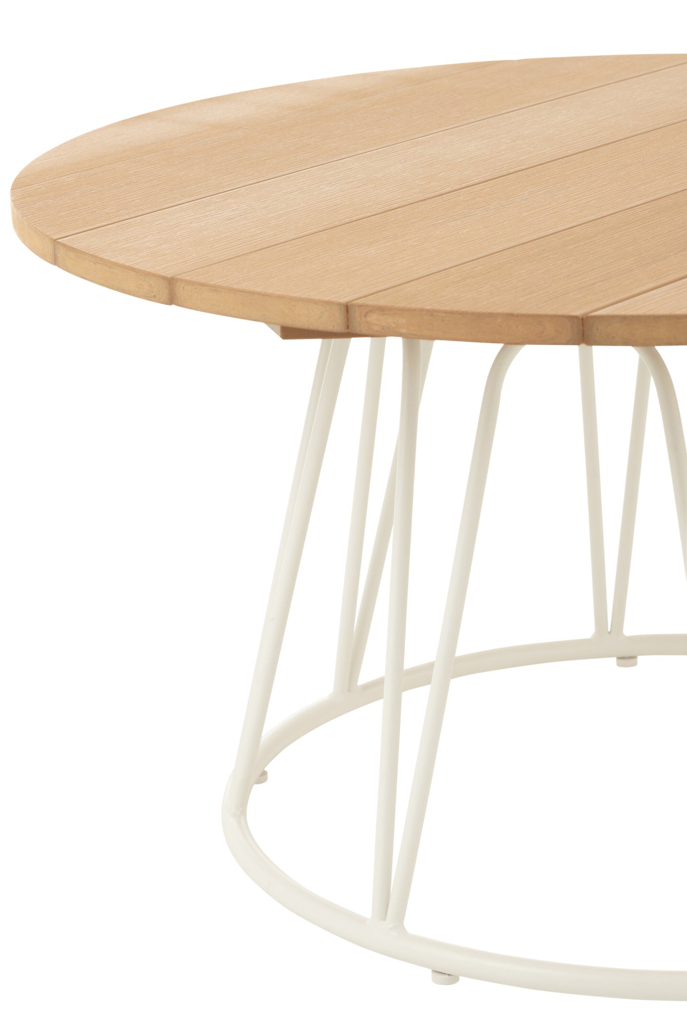 Tafel Zoa Staal/Polyethyleen Wit - Tuincentrum Lopik