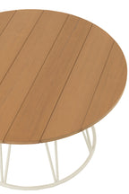Tafel Zoa Staal/Polyethyleen Wit - Tuincentrum Lopik