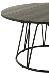Tafel Zoa Staal/Polyethyleen Zwart - Tuincentrum Lopik