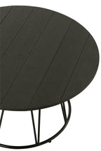 Tafel Zoa Staal/Polyethyleen Zwart - Tuincentrum Lopik