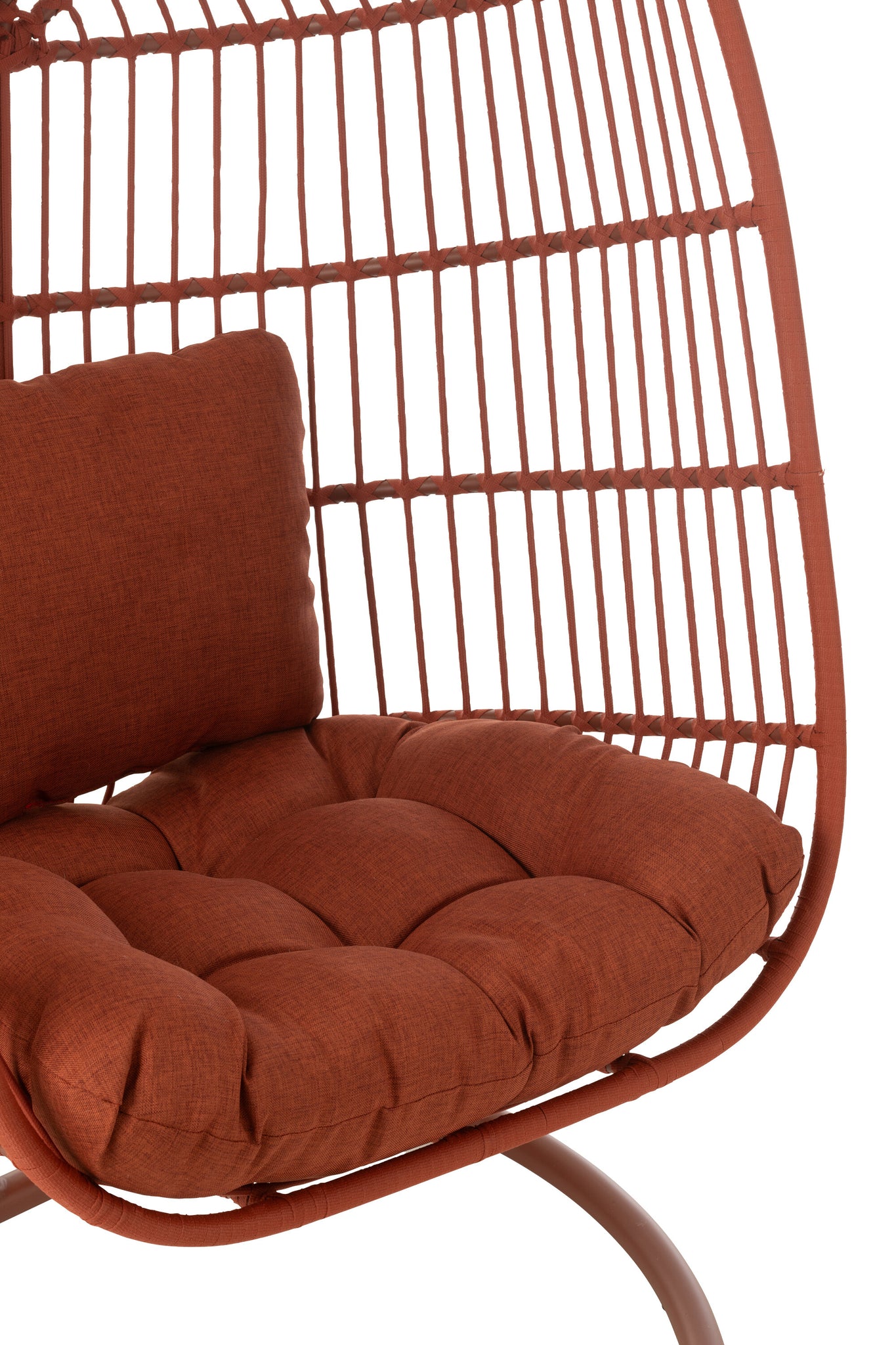 J-LINE HANGSTOEL EGGA STAAL/TOUW ROOD - Tuincentrum Lopik