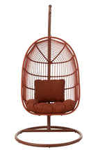 J-LINE HANGSTOEL EGGA STAAL/TOUW ROOD - Tuincentrum Lopik