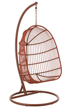 J-LINE HANGSTOEL EGGA STAAL/TOUW ROOD - Tuincentrum Lopik