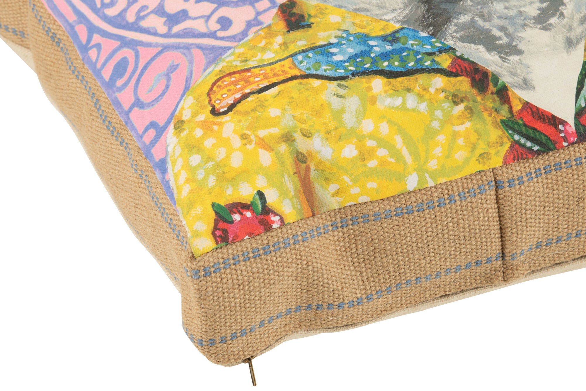 Kussen Kat Popart Polyester/Linnen Mix - Tuincentrum Lopik