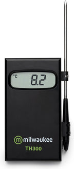 TH300 DIGITALE THERMOMETER MET LOSSE RVS SENSOR -50°C TOT +150°C