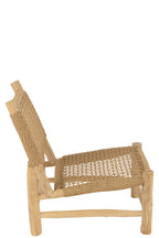 J-LINE BANK VITA TEAK/PLASTIC NATUREL - Tuincentrum Lopik
