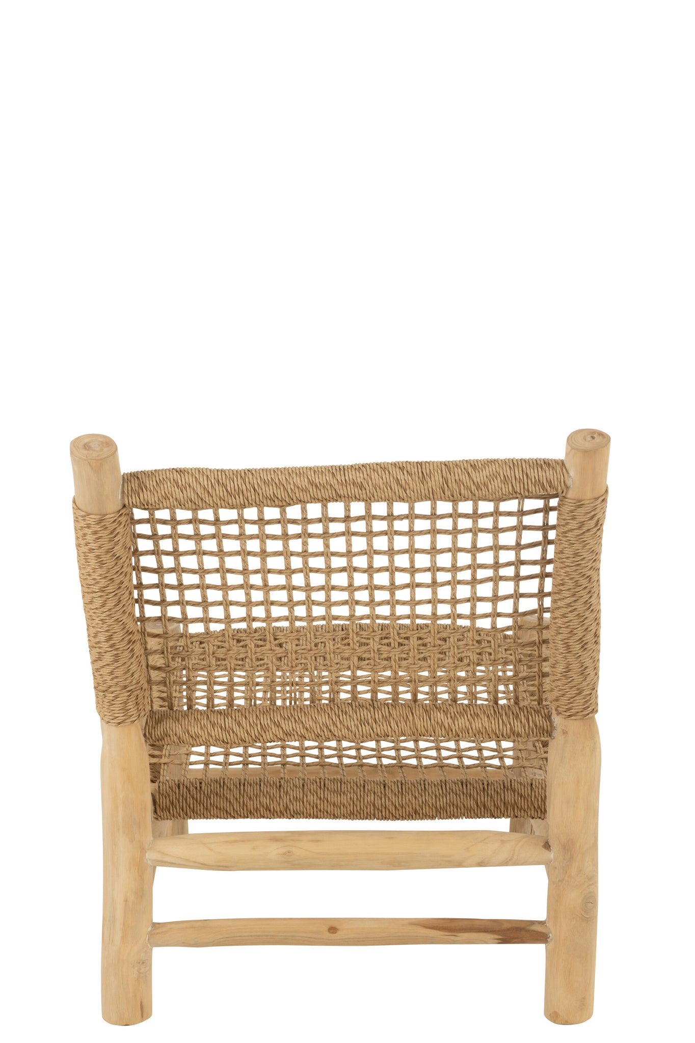 J-LINE BANK VITA TEAK/PLASTIC NATUREL - Tuincentrum Lopik