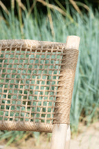 J-LINE BANK VITA TEAK/PLASTIC NATUREL - Tuincentrum Lopik