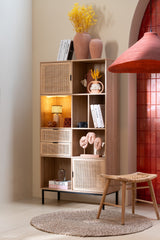J-LINE VAAS KAIA – TERRACOTTA BRUIN SMALL - Tuincentrum Lopik