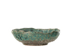 Schaal Decoratief Naga Keramiek Azuur/Bruin Medium - Tuincentrum Lopik
