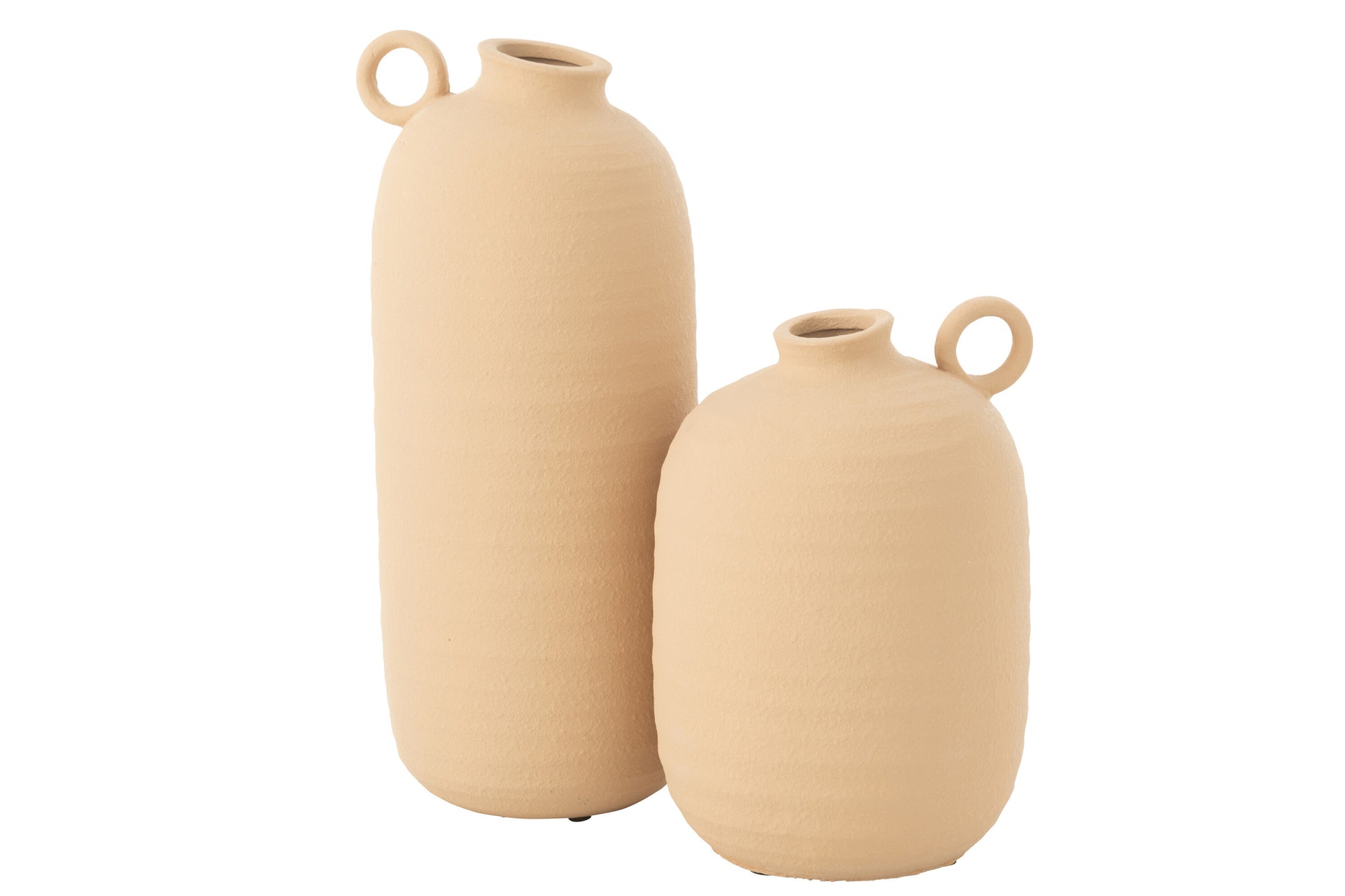 J-LINE VAAS CASSIA SMAL KLEI BEIGE LARGE 38 CM - Tuincentrum Lopik