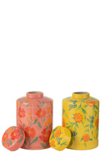J-LINE VAAS ALEGRIA KLEI MIX SET VAN 2 21X21X33.5CM - Tuincentrum Lopik
