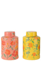 J-LINE VAAS ALEGRIA KLEI MIX SET VAN 2 21X21X33.5CM - Tuincentrum Lopik